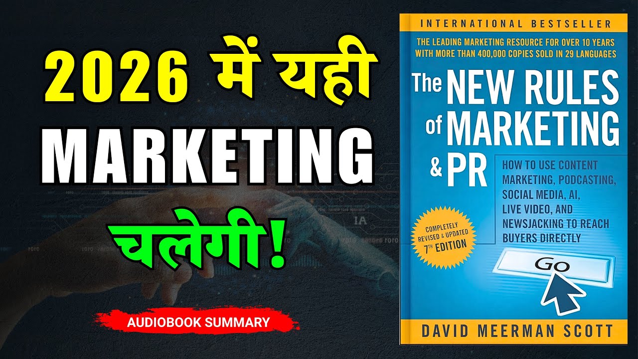 Marketing का नया Formula | The New Rules of Marketing and PR Book Summary in Hindi