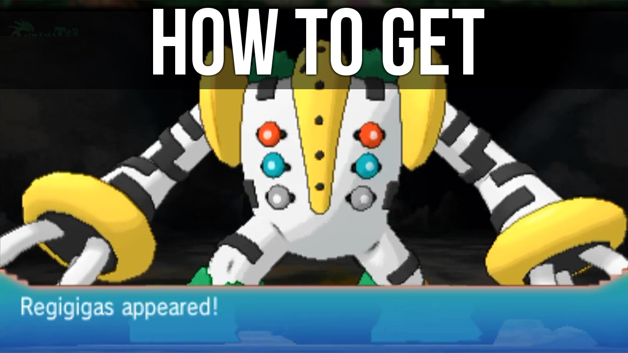 Как получить Регигигаса в Pokémon Omega Ruby и Alpha Sapphire