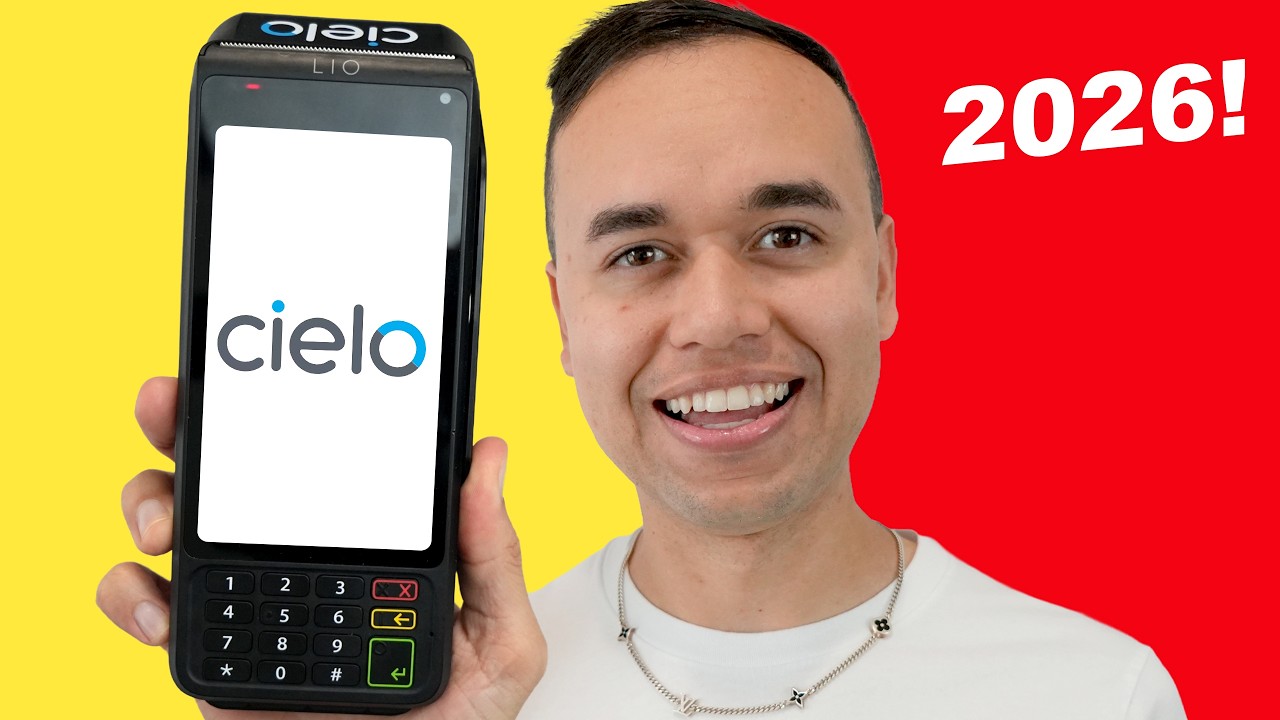 Testei a M&aacute;quina de Cart&atilde;o Cielo Smart
