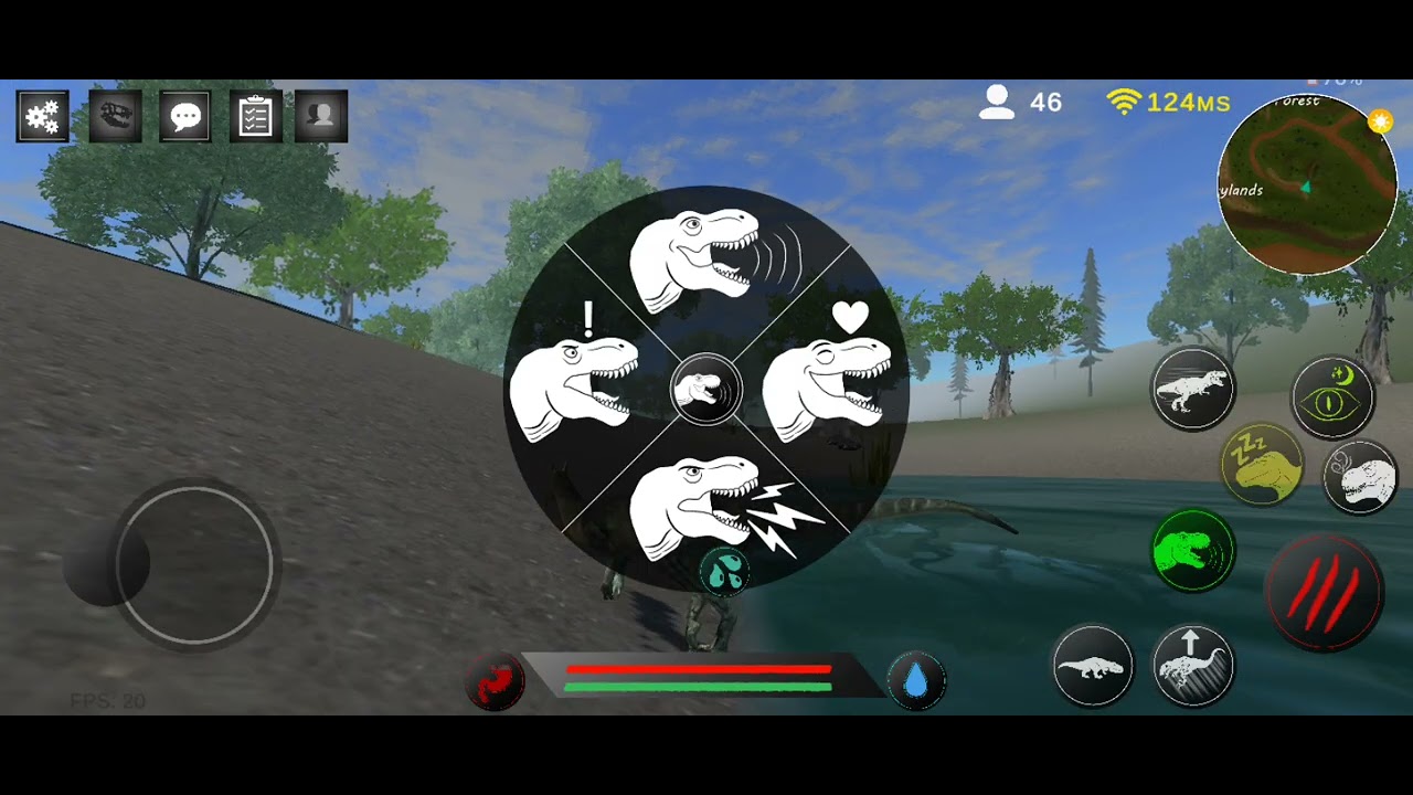 Dia 2 na pangéia!💧🦕🦖💦🐢|pangea primal age|#dino#alligatorsnappingturtle 