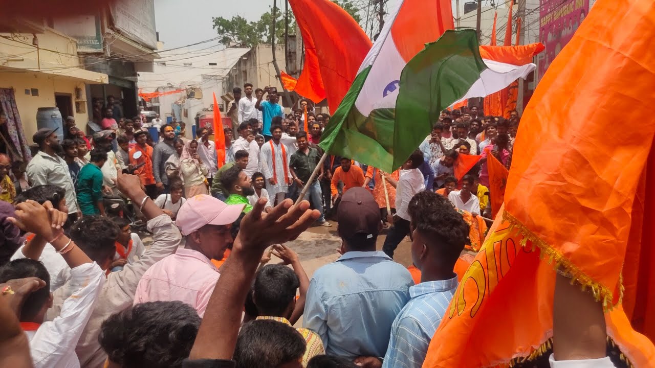 Hanuman Jayanti Vijay Yatra Rally 2022,Rasoolpura,Begumpet,Hyderabad