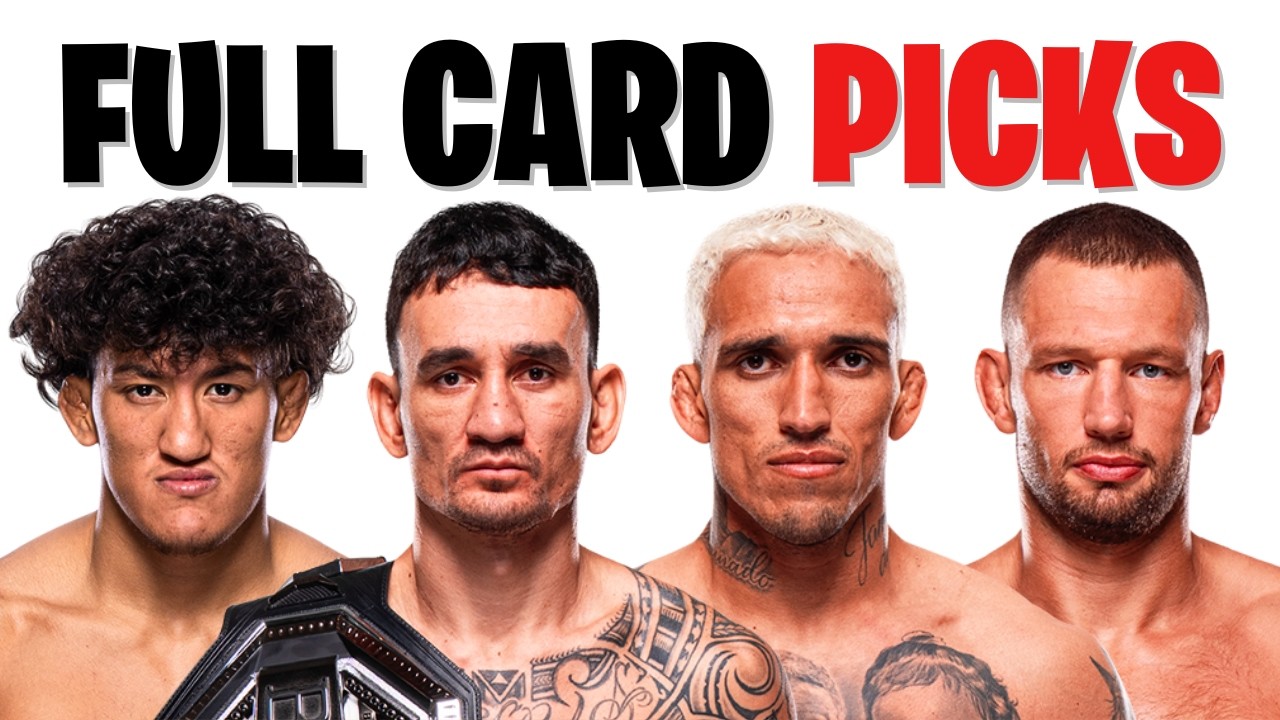 UFC 326 Full Card Predictions & Breakdown