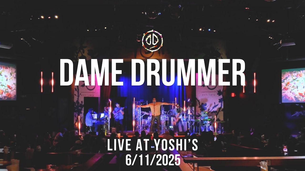 Dame Drummer Performs Live At Yoshi's in Oakland California 6/11/2025