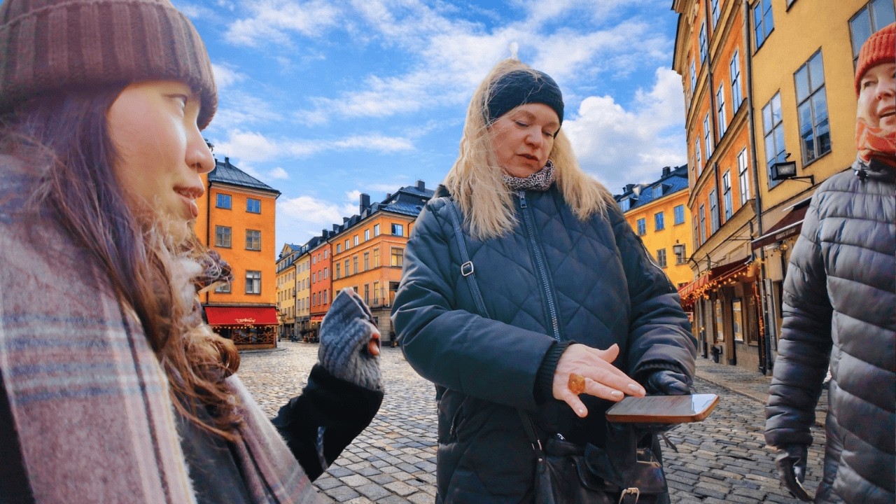 Looking for a Runestone in Stockholm While Freezing My A*s Off!