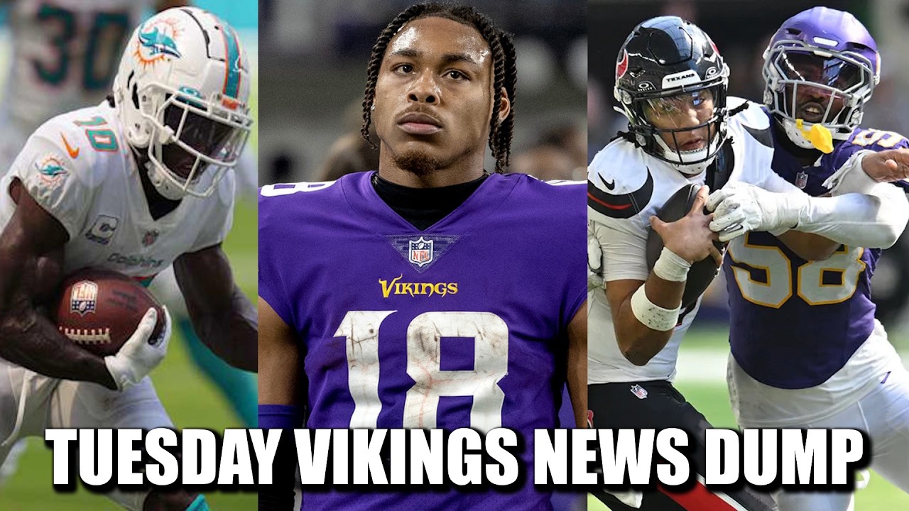 Minnesota Vikings News Dump (2.17.2026) | Tyreek Cut? Jefferson #92? Stroud?