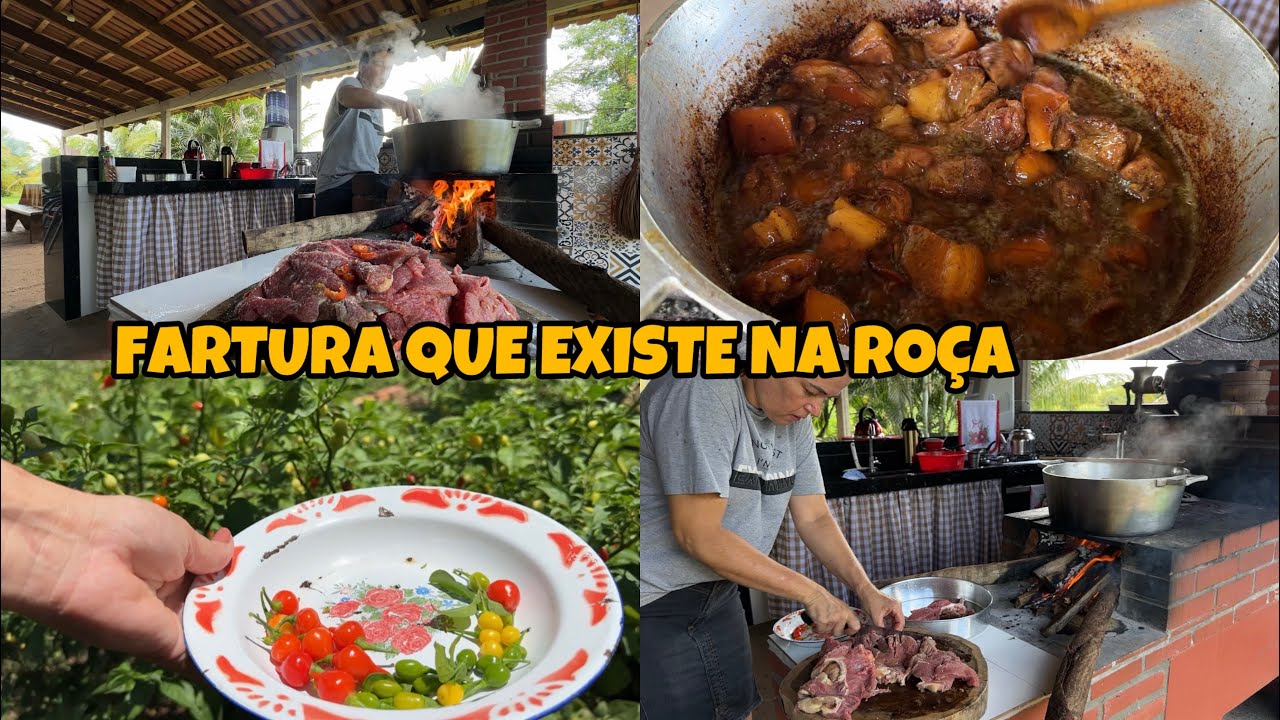Meus avós usavam o sol e o fogo pra conservar os alimentos! cheiro, sabor e muita saudade 