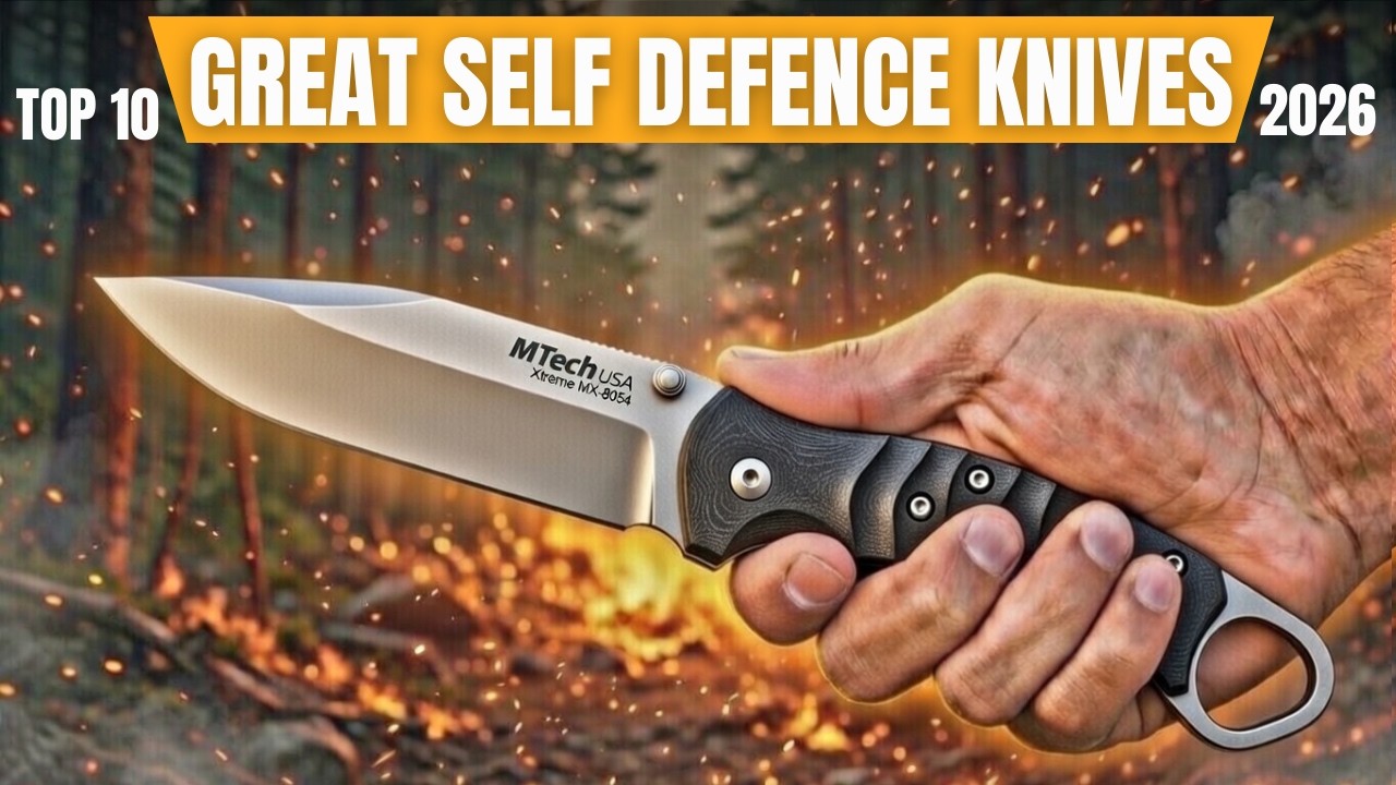 10 Best Self Defense knives use in USA For 2026 | You Need to See