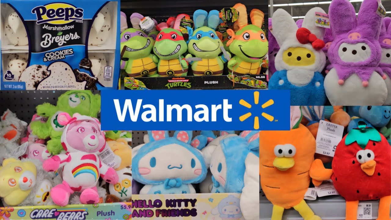NEW PEEPS AT WALMART EASTER GIFT BASKET IDEAS 🐣 2025 SHOP WITH ME