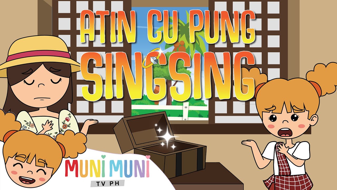 ATIN CU PUNG SINGSING | Filipino Folk Songs and Nursery Rhymes | Muni Muni TV