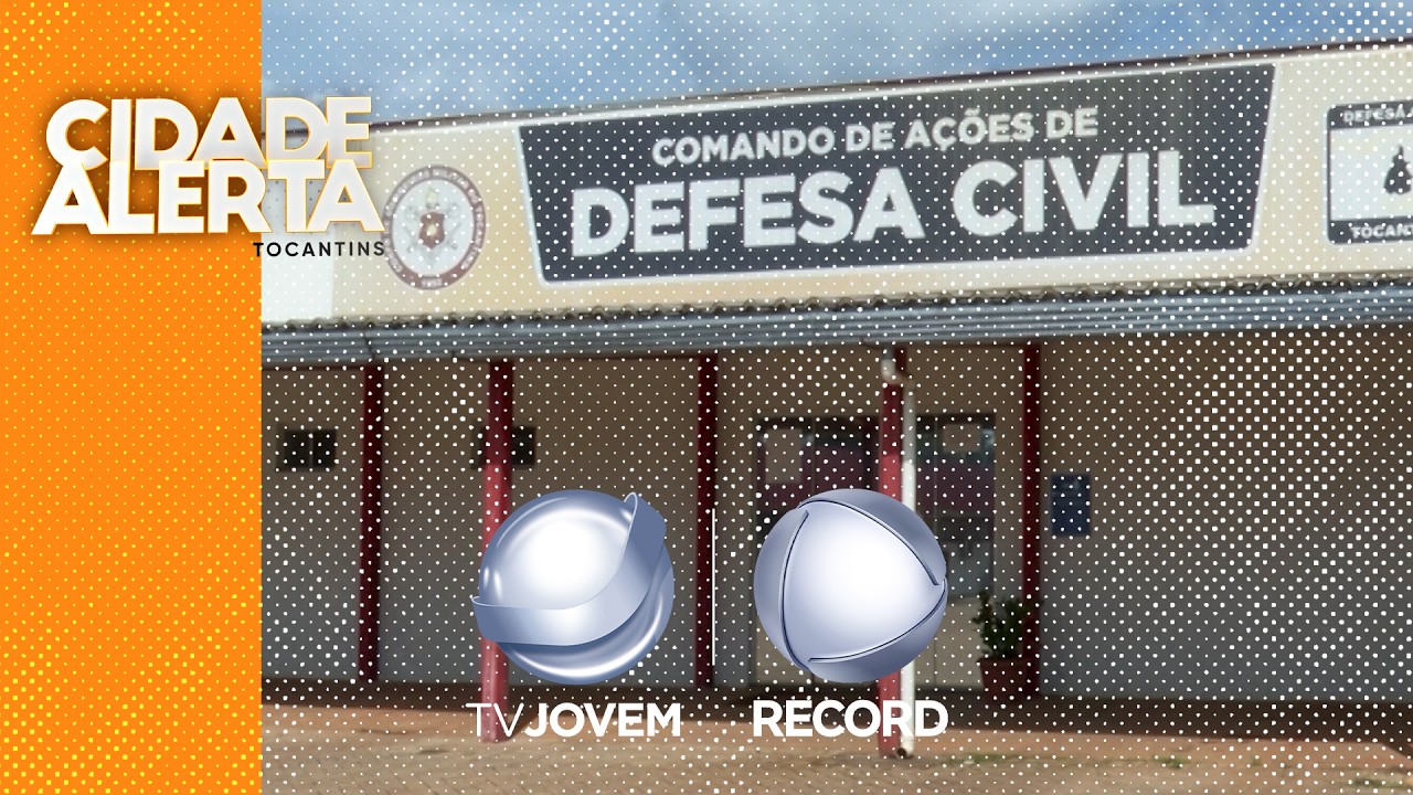 ESTADO DO TOCANTINS ESTÁ SOB ALERTA LARANJA PARA CHUVAS INTENSAS