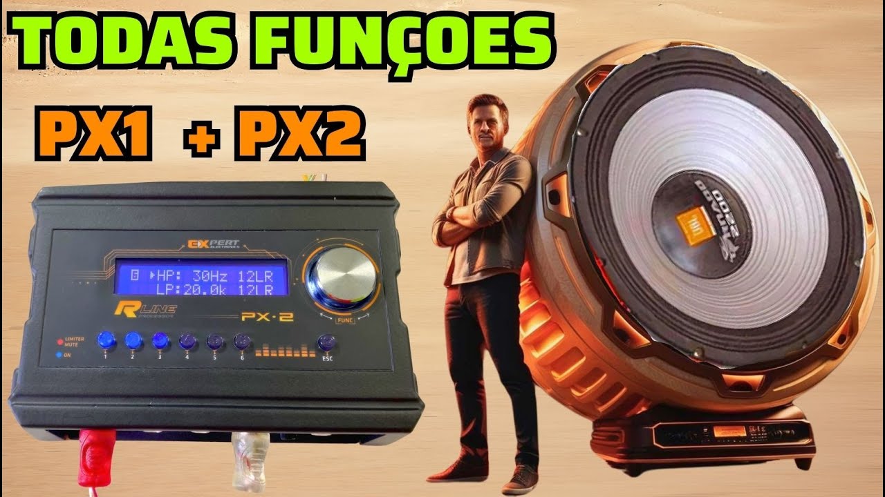 FUNÇÕES PROCESSADOR EXPERT R LINE PX1 PX2