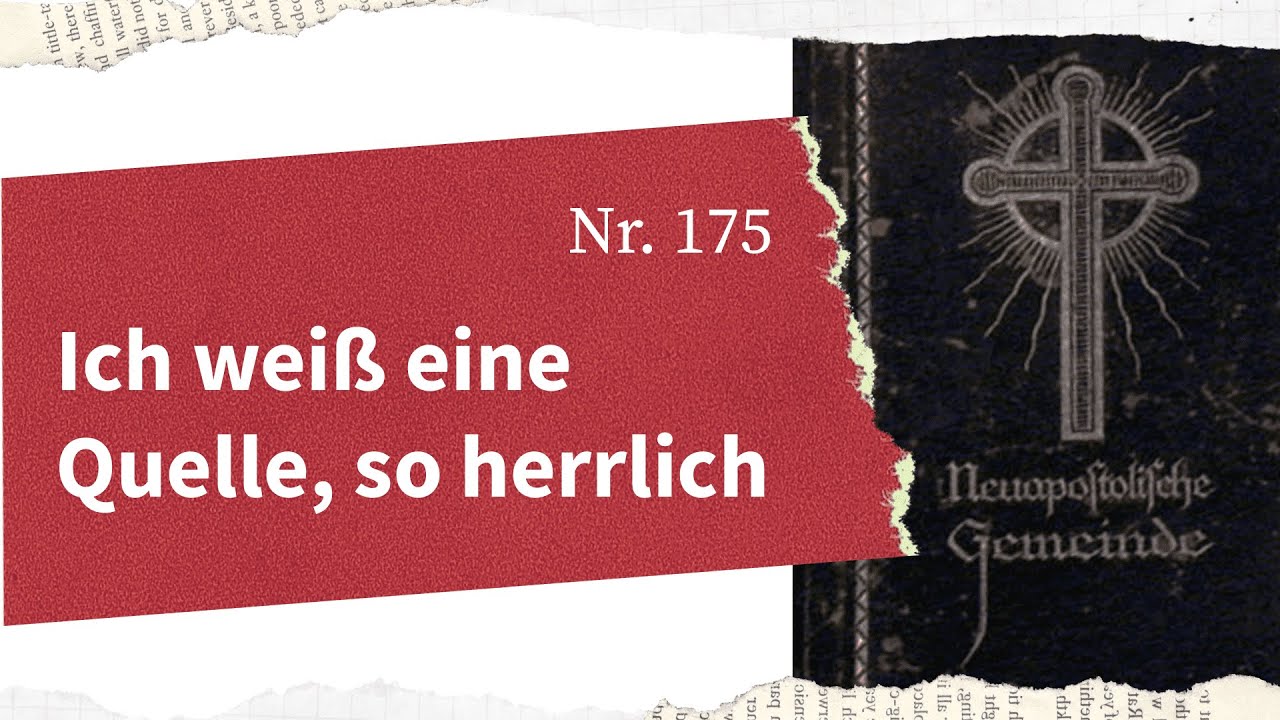 AGB 175   Ich weiß eine Quelle, so herrlich, so fein