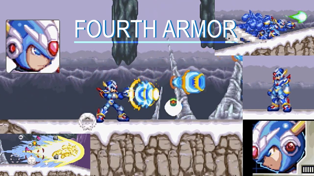 ROCKMAN X Fourth Armor / ROCKMAN ZERO / MEGA MAN X4/ MEGA MAN ZERO/ Force Armor / ロックマン X / フォースアーマー