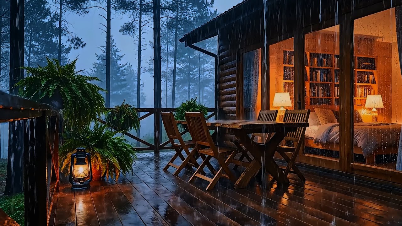 🌙 Gentle Night Rain Sounds | Relaxing Rainfall for Deep Sleep, Insomnia Relief & Calm Mind 💤