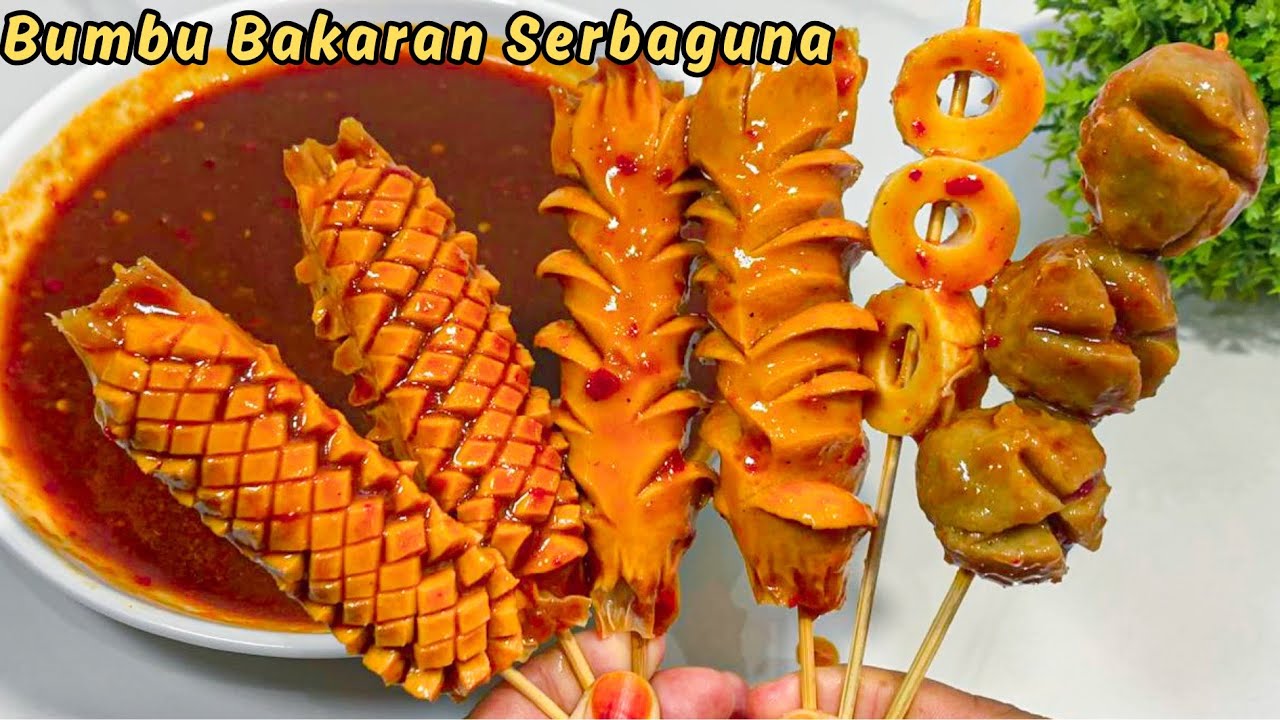 ENAK ,PEDAS,MANIS ,GURIH !! RESEP BUMBU BAKARAN SIMPEL LEBIH ENAK DARI YANG DI JUAL JUAL 