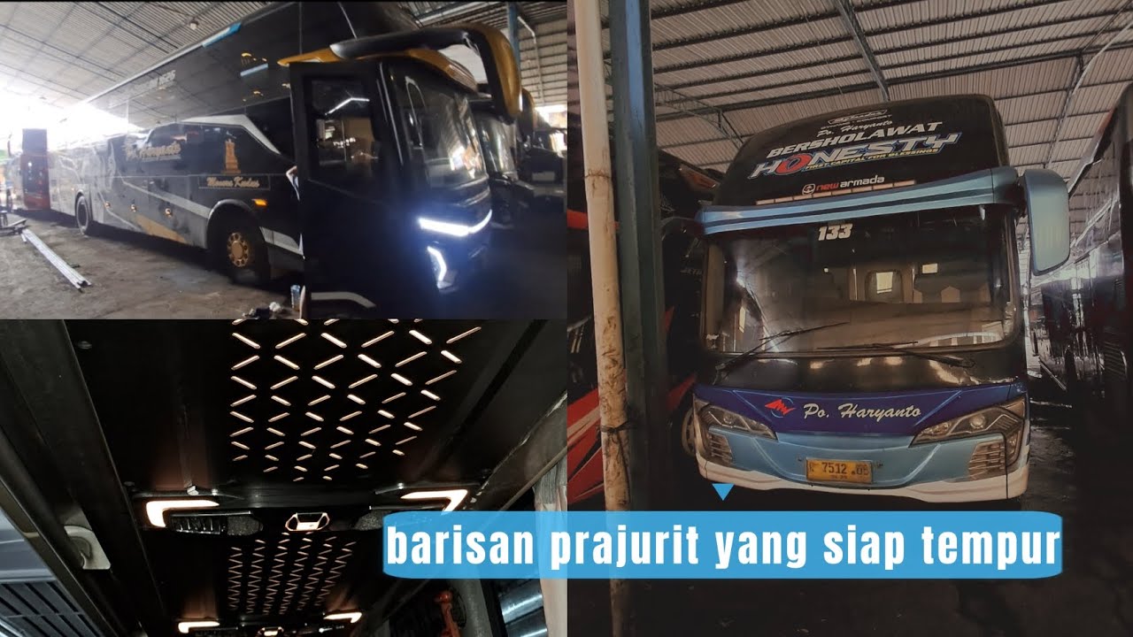 Barisan prajurit yang bangun dari tidurnya...