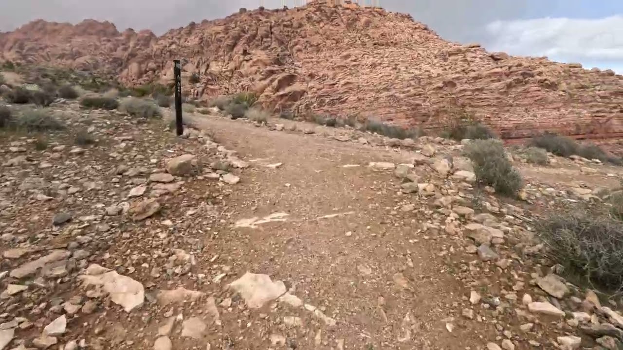 Just the Run - Calico Loop Part 2, Las Vegas | POV trail running