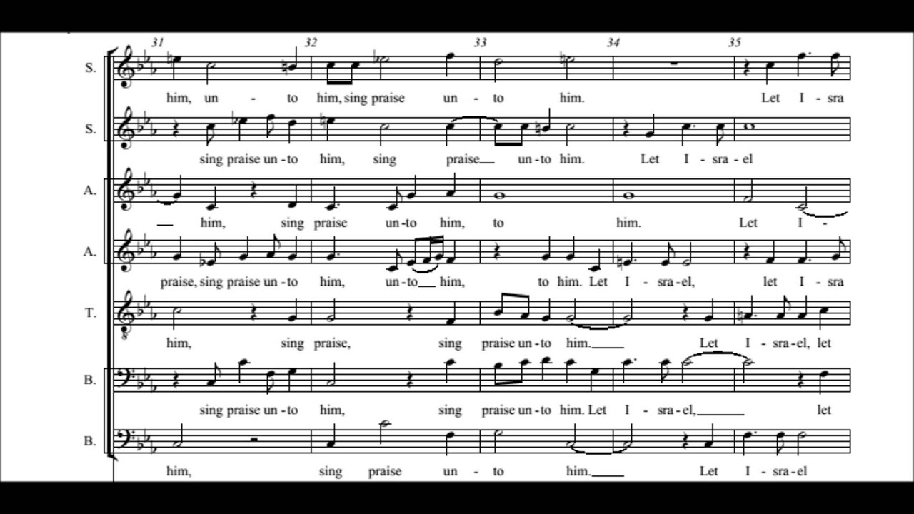 Thomas Tomkins - O sing unto the Lord a new song