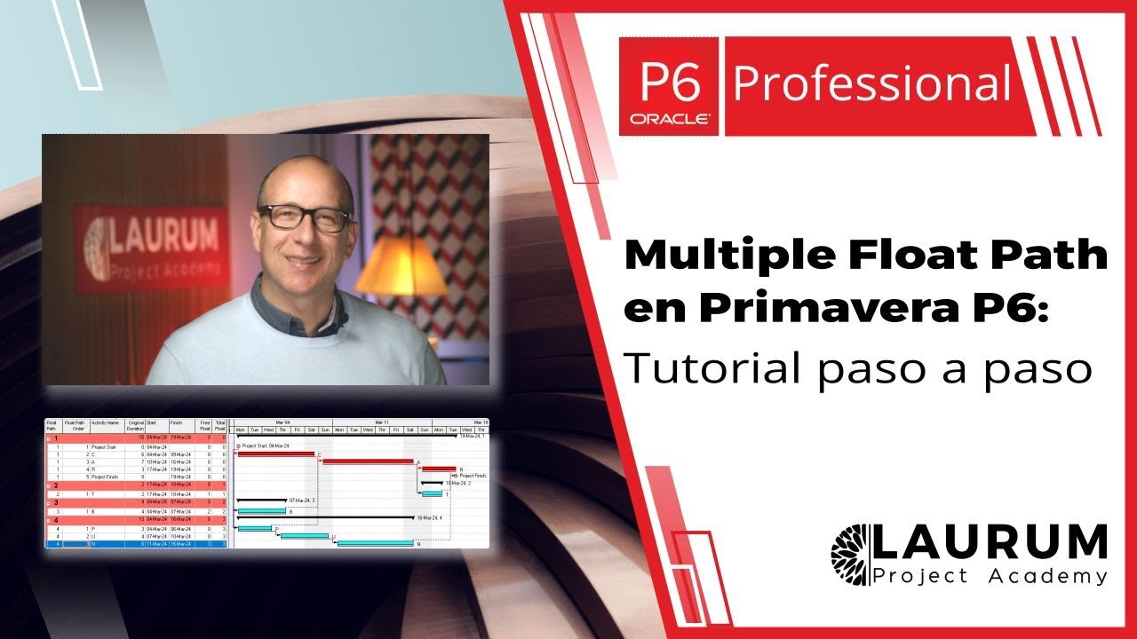 Multiple Float Paths en Primavera P6: Tutorial Paso a Paso