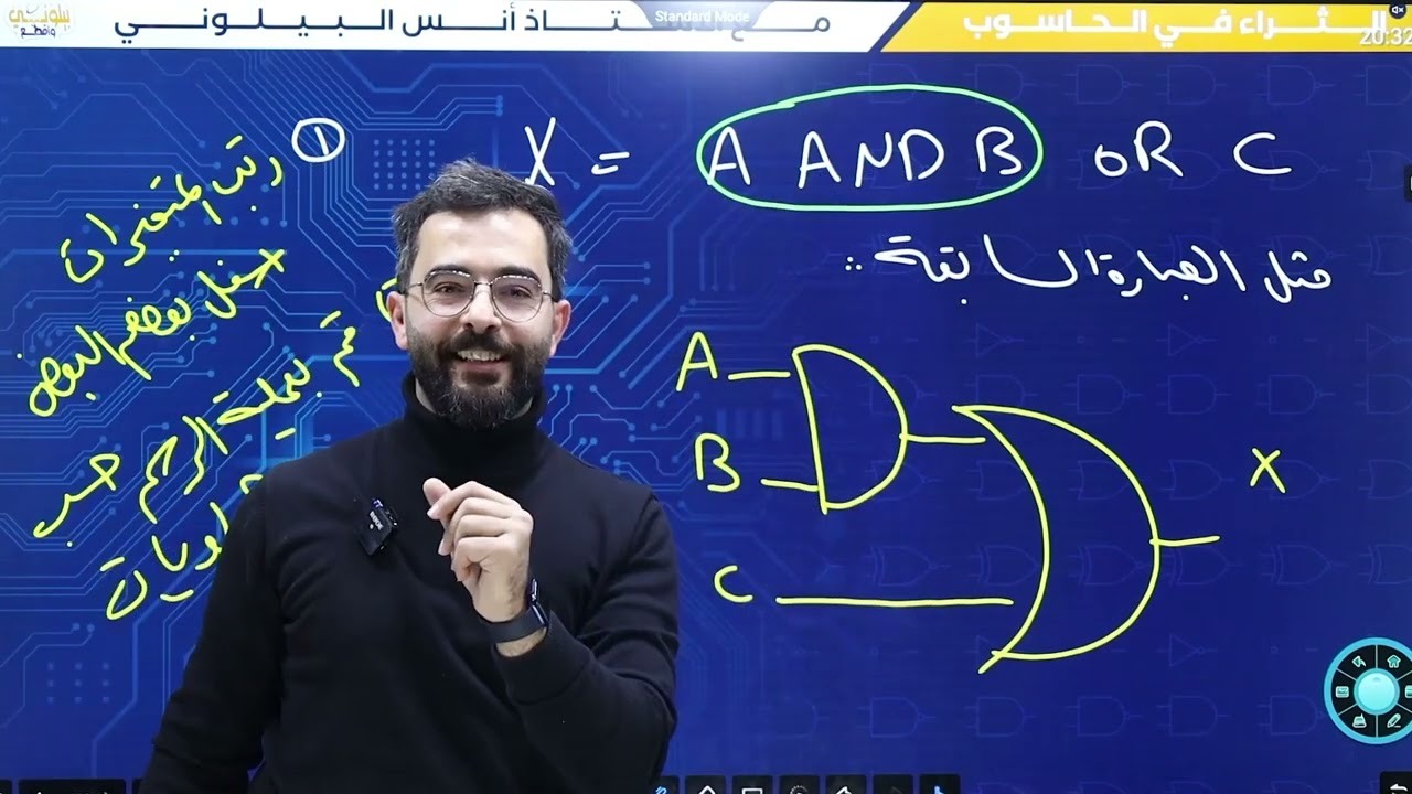 تمثيل العبارات المنطقية - أ. أنس البيلوني