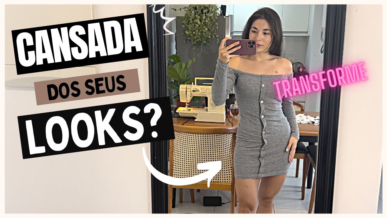 VLOGÃO DA CUSTOMIZAÇÃO | transformando roupas de brechó em casa de maneira fácil e rápida!