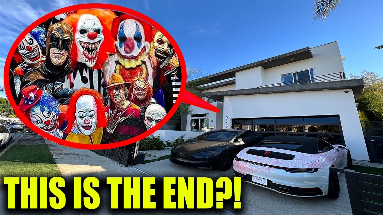 WHEN YOU SEE THESE CLOWNS AND MONSTERS INVADING LOS ANGELES RUN!!! (SCARIEST MOMENTS)