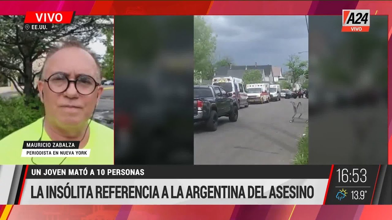 🔴La insólita referencia a la Argentina del asesino de Búfalo I A24