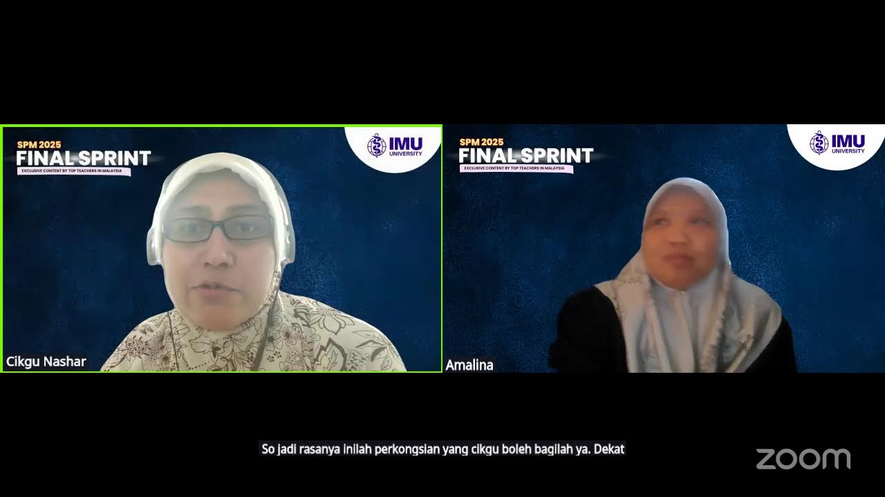 IMU SPM Final Sprint 2025 - General Science