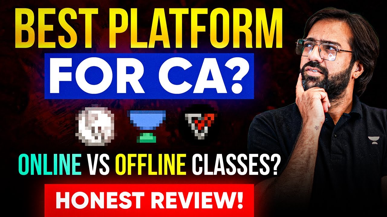 Best Platform for CA? Online vs Offline Education | CA Rakesh Kalra