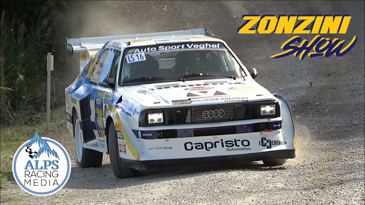 500HP+🔥Audi Sport Quattro S1 - Zonzini Show - GROUP B - Rallylegend 2025- Drifts & FULL SEND