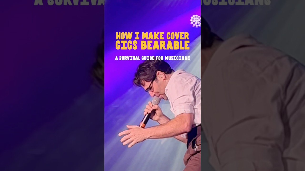 How I Make Cover Gigs Bearable!! 🎤❤️ #the8bitbigband #bigbandjazz #harryconnickjr #briansetzer