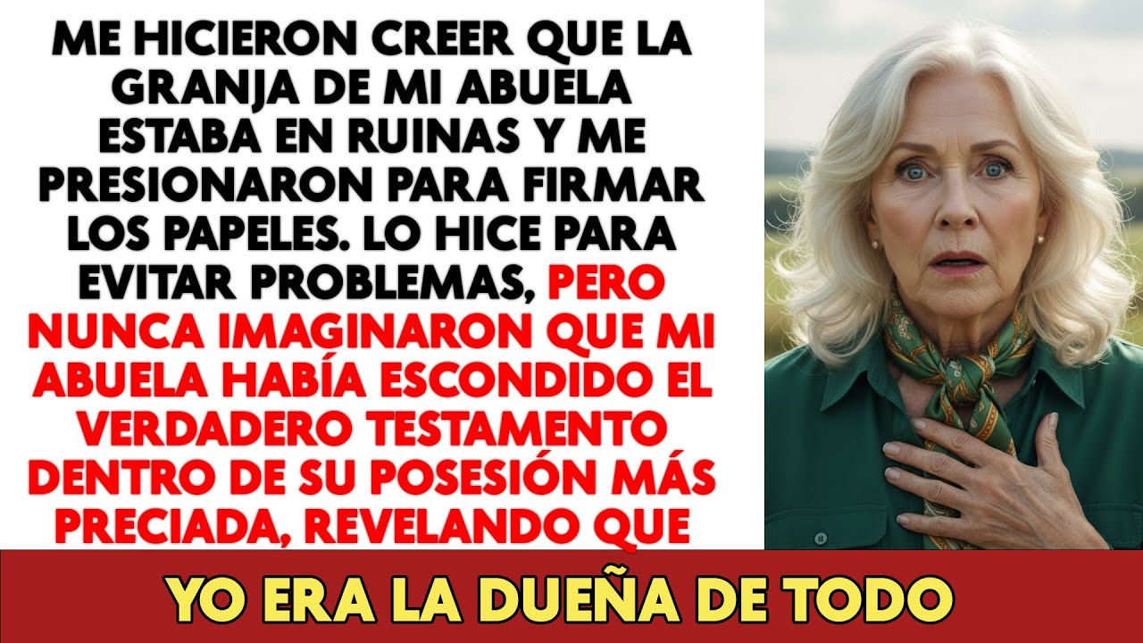 Mi familia me engañó para que les diera mi herencia, pero el testamento real estaba escondido...