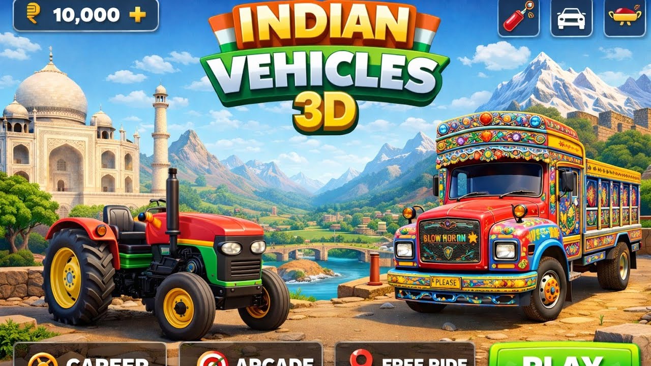Lokesh Meena  is live! indian vehicles simulator 3d game viral video Trending 🎮📸🎯