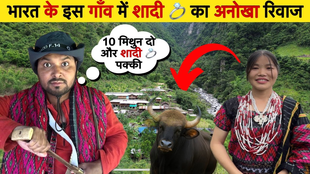 Shocking Marriage Customs of the Mishmi Tribe | 1962 India China war | Mishmi Village lifestyle 