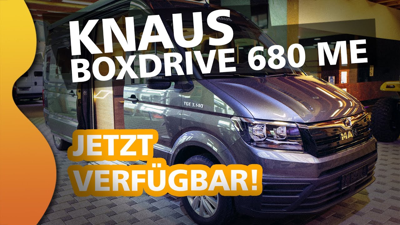 KNAUS BoxDrive 680 ME 2022 | JETZT VERFÜGBARER Kastenwagen | Wohnmobil auf MAN | ROOMTOUR