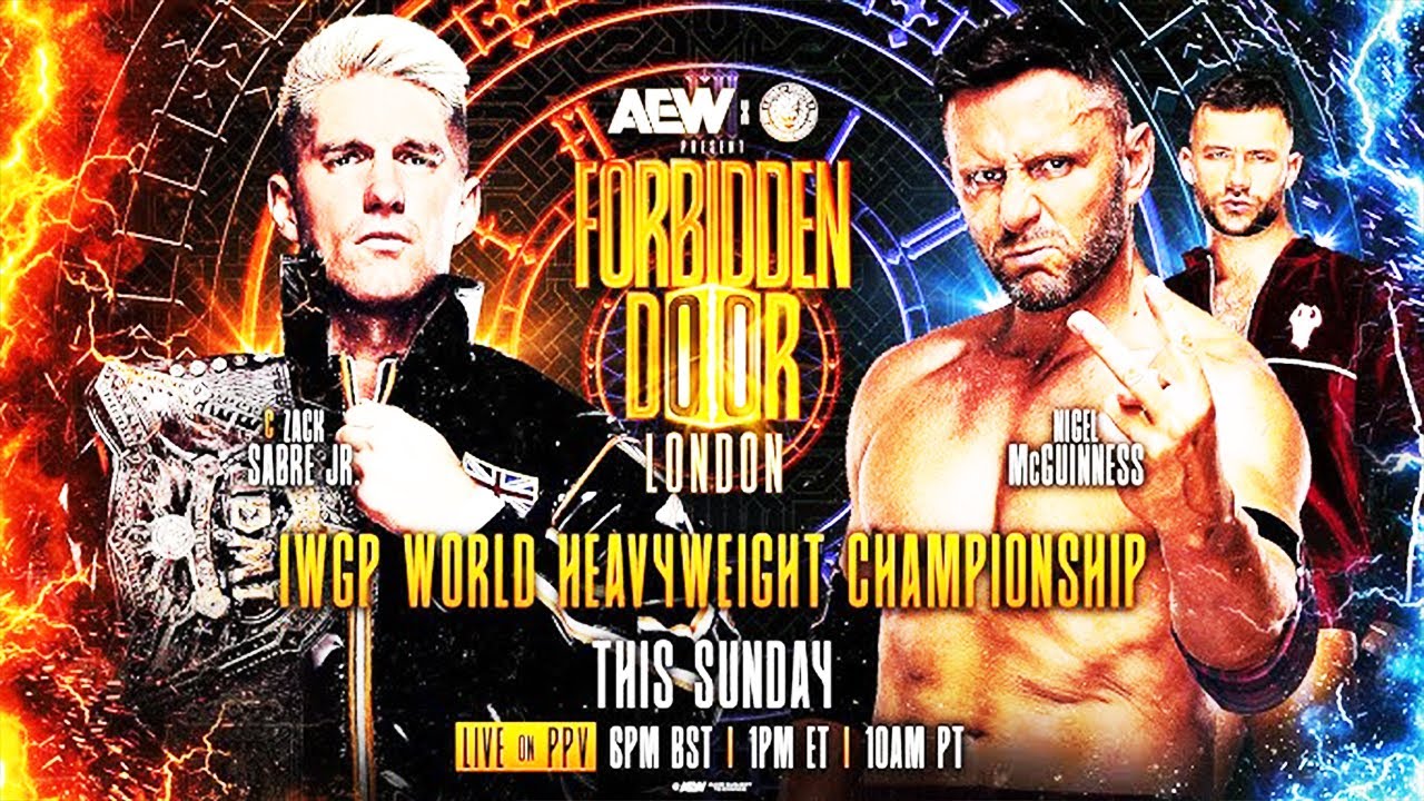 Zack Sabre Jr vs Nigel McGuinness (AEW/NJPW ¨Forbidden Door¨ 2025) Highlights