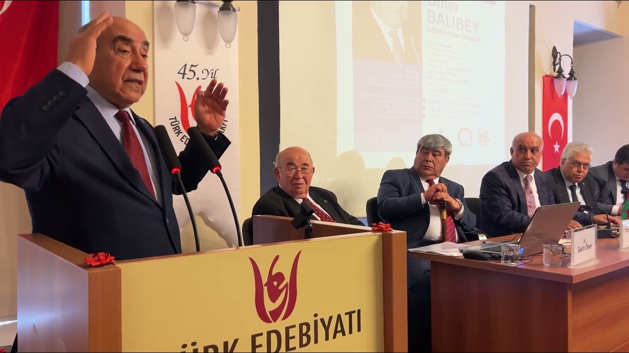 Ömer BALIBEY'in "Ustalara Vefa" Toplantısı Kapanış Konuşması...
