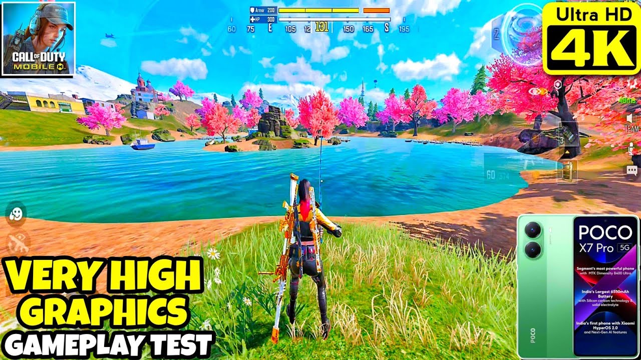 POCO X7 PRO 🔥 CODM VERY HIGH GRAPHICS GAMEPLAY TEST