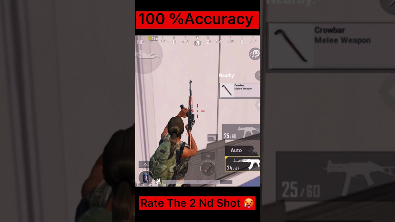 4 Bullets 2 Knock Hacker like Accuracy MUNNO GAMING #shorts #pubg #bgmi