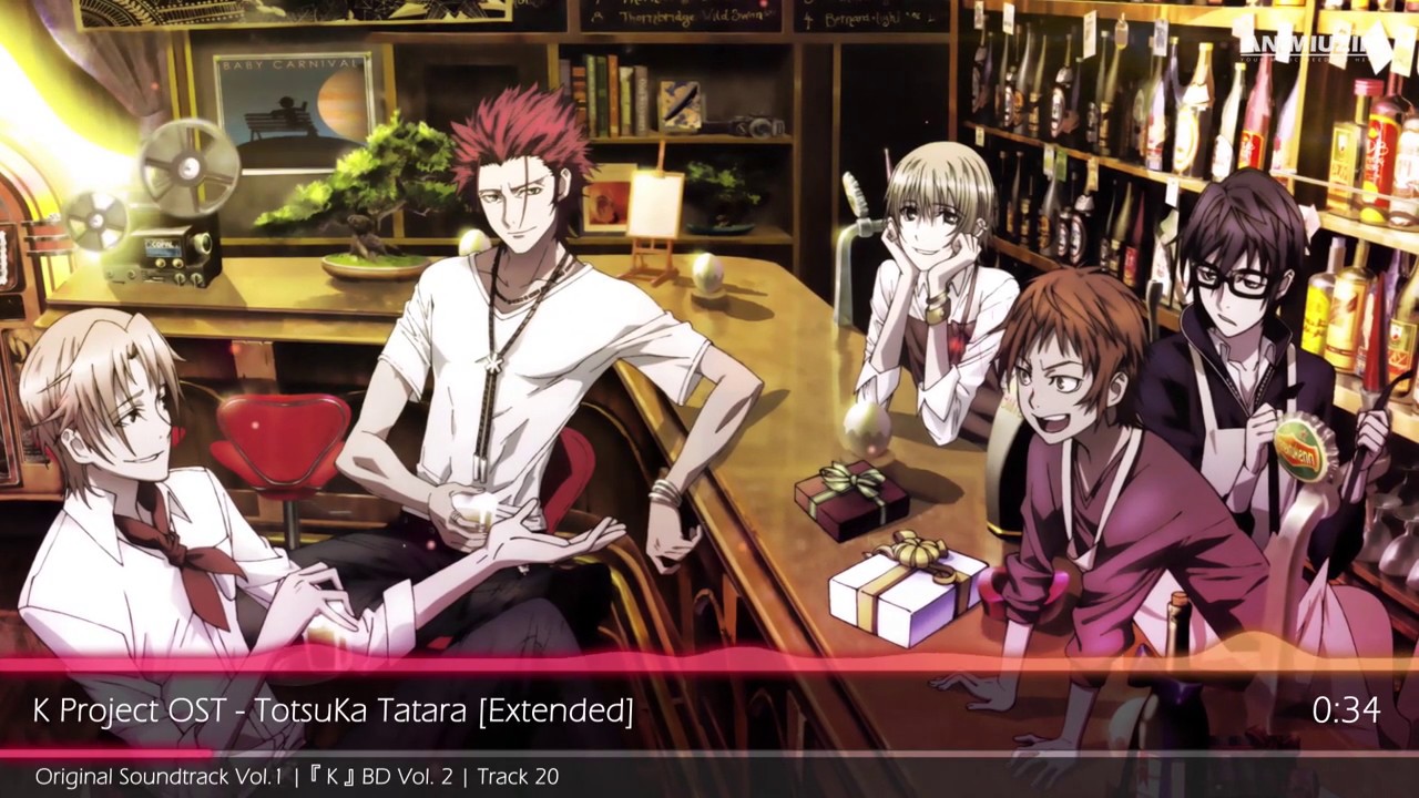 K Project OST - TotsuKa Tatara EXTENDED