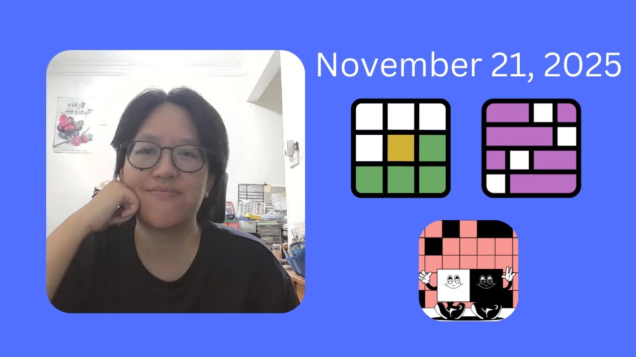(Partial Video) Connections #894, LA Times Mini | November 21, 2025