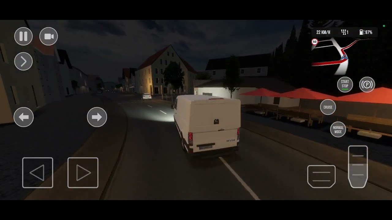 DRIVE REAL TRUCK SIMULÁTOR - ukázka hry 