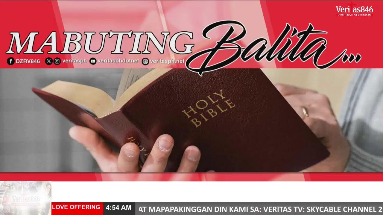VERITAS PH LIVE STREAM - September 18,  2026