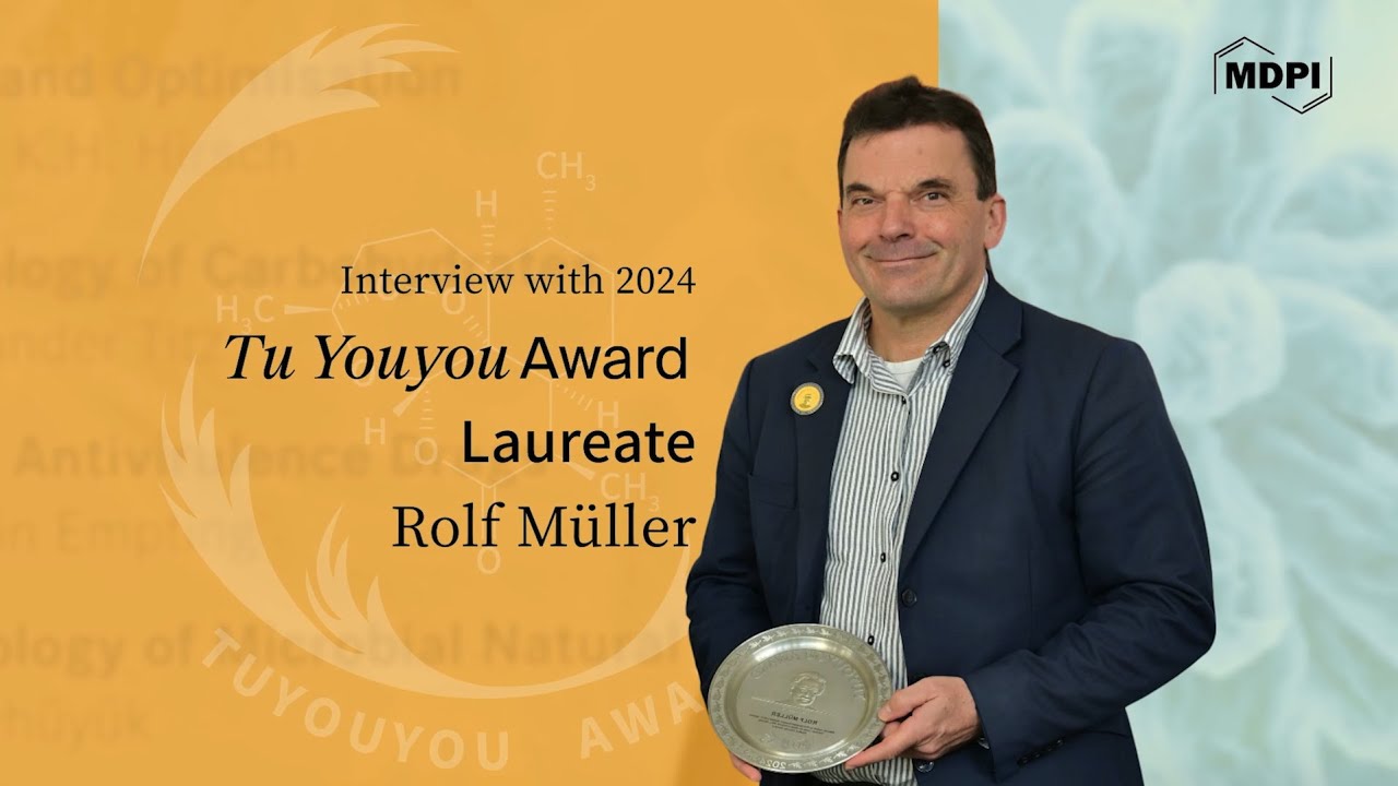 Interview with 2024 Tu Youyou Award Laureate, Professor Rolf M&uuml;ller