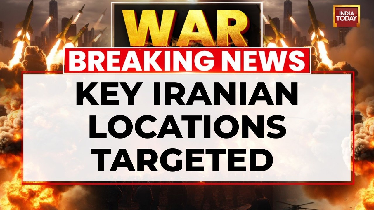 Explosions Rock Tehran as US-Israel Launch Joint Strikes Over 30 Locations | Iran Targets US Bases