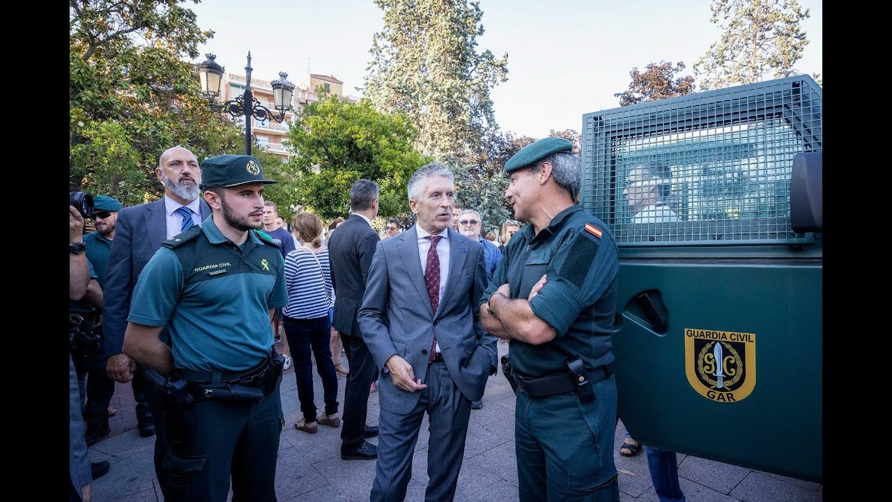 Fernando Grande-Marlaska visita Logroño con motivo del encuentro de ministros de la UE