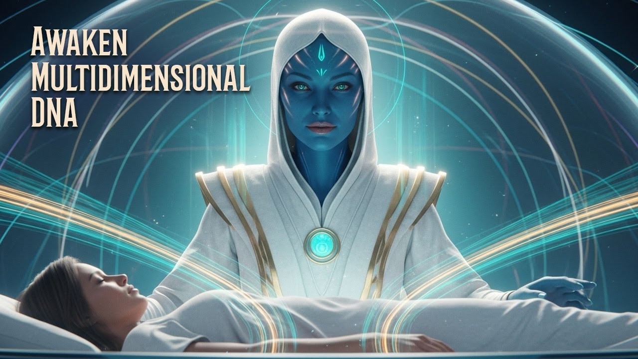 🌌 Arcturian Healing Music | Light Codes 963Hz to Awaken Multidimensional DNA