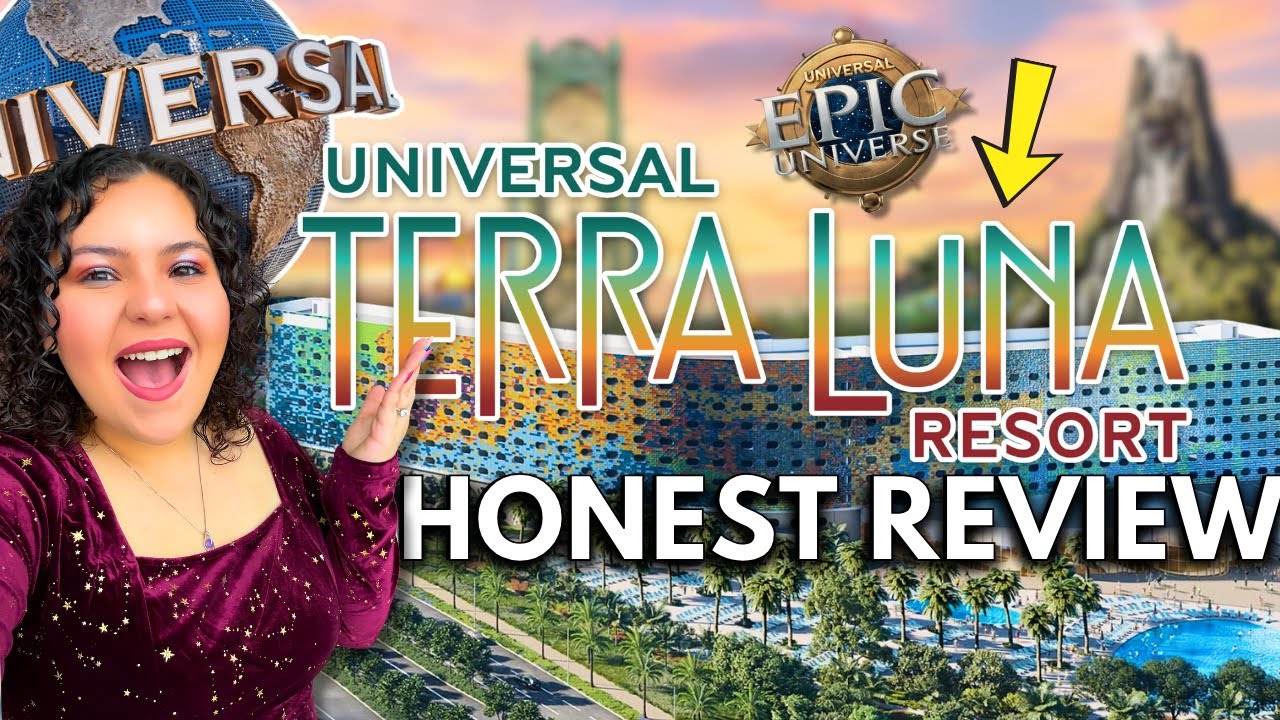 The NEW Universal Orlando Terra Luna Resort! My HONEST REVIEW & FULL TOUR 2025