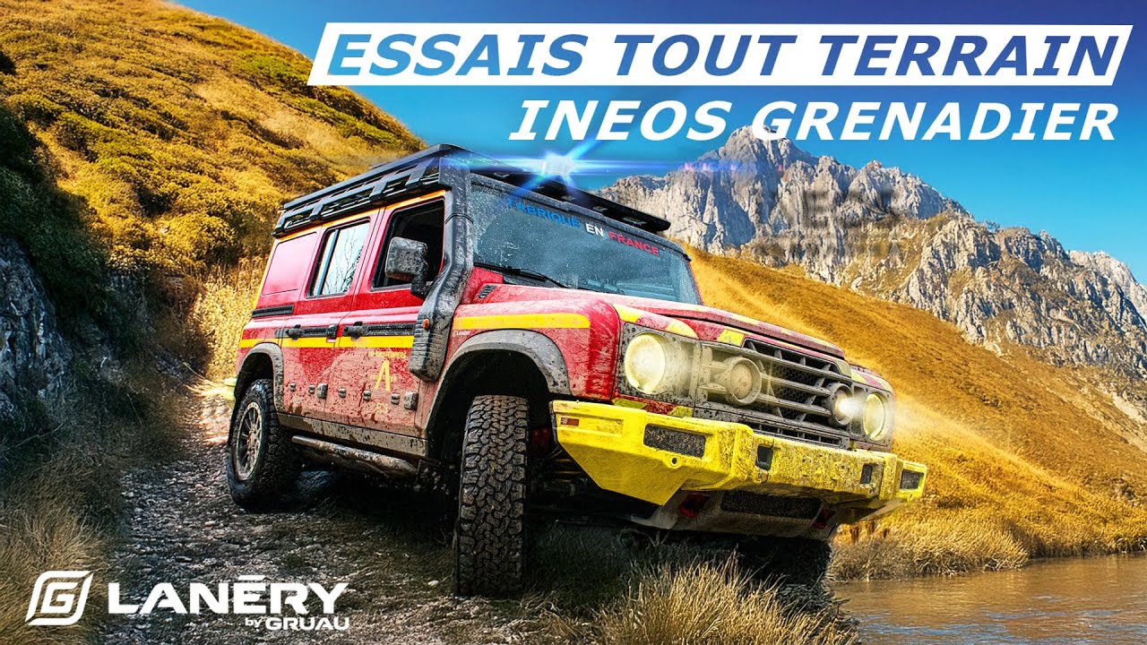 ESSAIS TOUT TERRAIN de l'INEOS GRENADIER POMPIER LANERY BY GRUAU #75