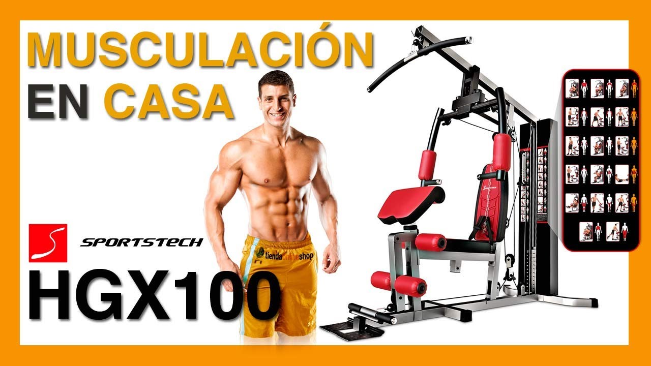 MULTIESTACIÓN DE ENTRENAMIENTO EN CASA - Spotstech HGX 100